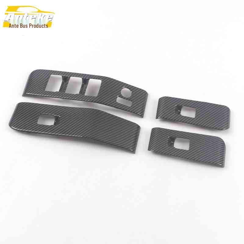 21 Crown Highlander Power Window Switch Decorative Frame & Glass Button Sequin Sticker