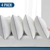 Bed Pillows for Sleeping 4 Pack,Luxury Hotel Pillows,Comfortable and Supportive,Machine Washable,Suitable for Stomach,Back and Side Sleepers