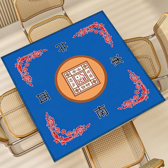 Mahjong Table Mat Poker Domino Mahjong Tile Card Board Game Anti-slip