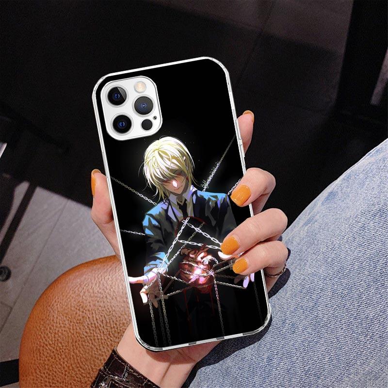 Huner X-Hunters Kurapika Phone Case For iPhone 13 12 Mini 11 Pro Max XS XR X SE 7 8 Plus 5S 5 6S 6 Gift Print Cover Fundas