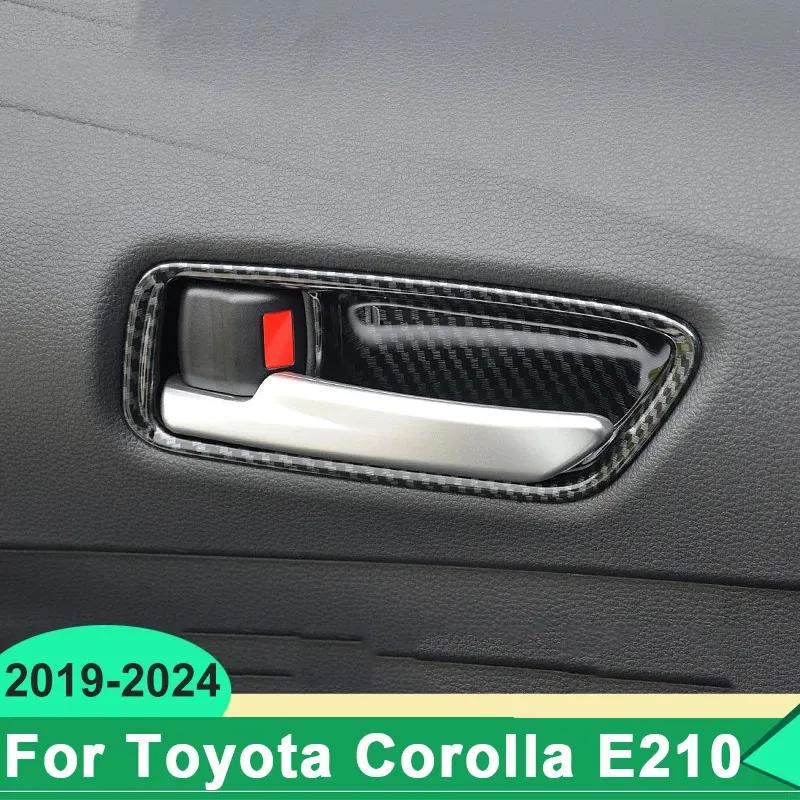 For Toyota Corolla E210      2024 ABS Car Inner Door Handle Bowl Trim Sticker Decoration Cover Accessories