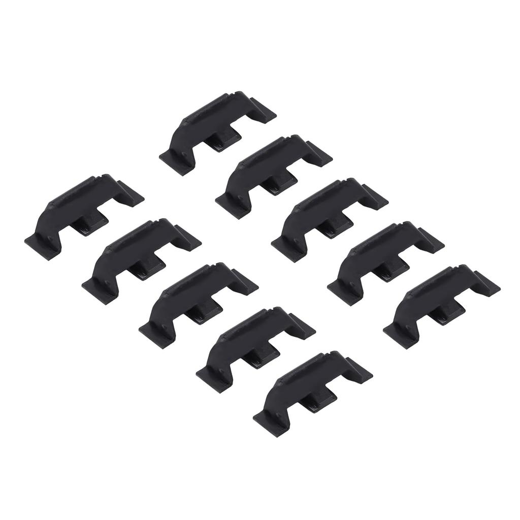 Headlamp Retainer Kit Headlight Trim Ring Clip Plastic Front Headlight Bezel Clip Headlight Trim