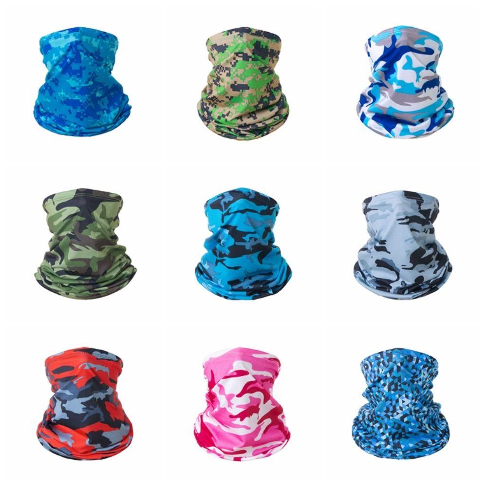 Sweat-absorbent Mountain Climbing Scarf Windproof Cycling Scarf Mountaineering Face Mask  Summer