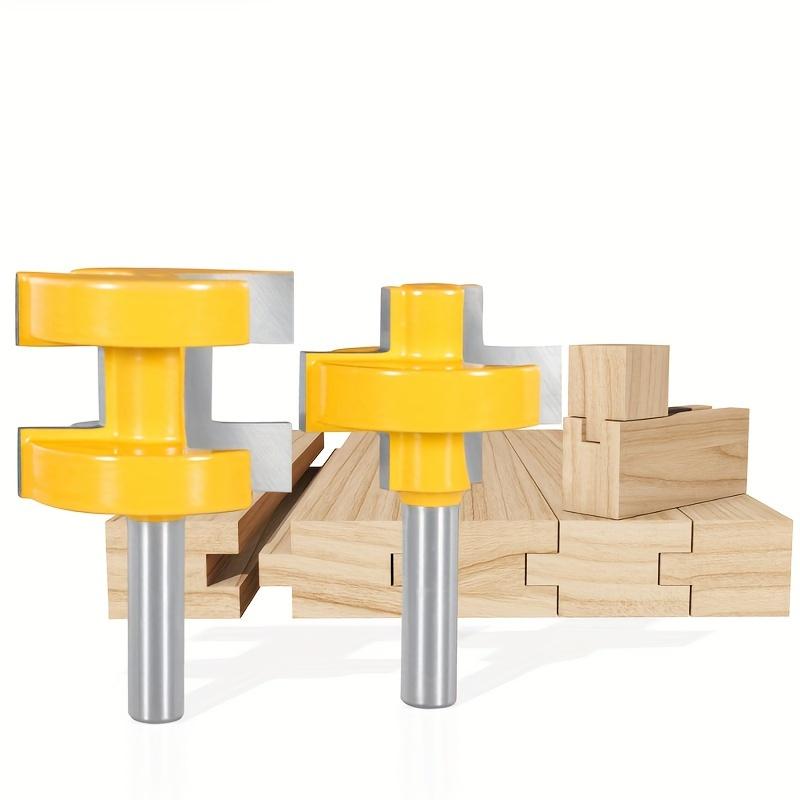 Shank Square Tooth Mortising Chisels - Woodworking Milling Tools for Mortise and Tenon Joints, Flooring, and Laminated Boards