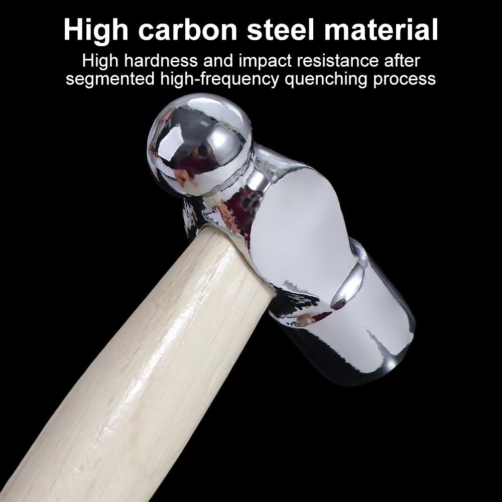 Multi Function Mini Hammer Round Head Double-Faced Hammer Ball Peen Hammer  Smashing Walnut