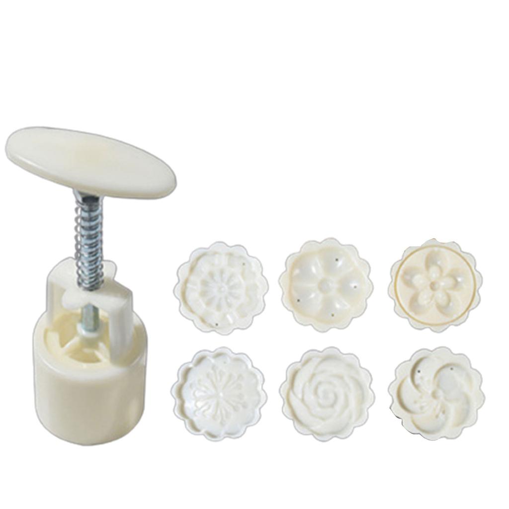 Verschiedene Mooncake Mold Mid-Autumn Festival Mooncake Mold DIY Hand Druck Fondant Dekorationen Werkzeuge Mond Kuchen Form