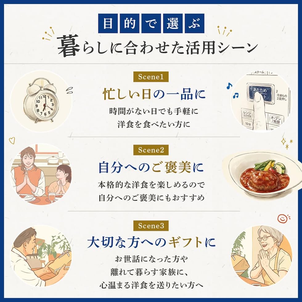 Retort food side dishes simmered hamburgers stew 5 types 10 meals assorted set Kobe Kaikatei room temperature storage domestic dried vegetables.