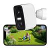 Wireless Outdoor Surveillance Camera - Rollei - 2K - Motion Detection - 8m Night Vision