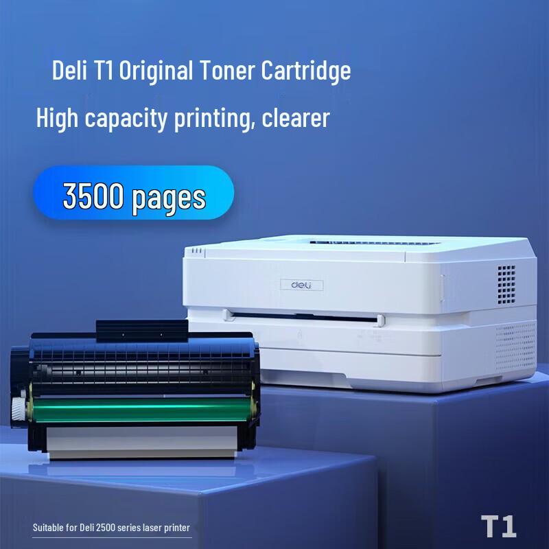 

Deli P2500dn Automatic Duplex Mono Laser Printer CN plug (adapter included)