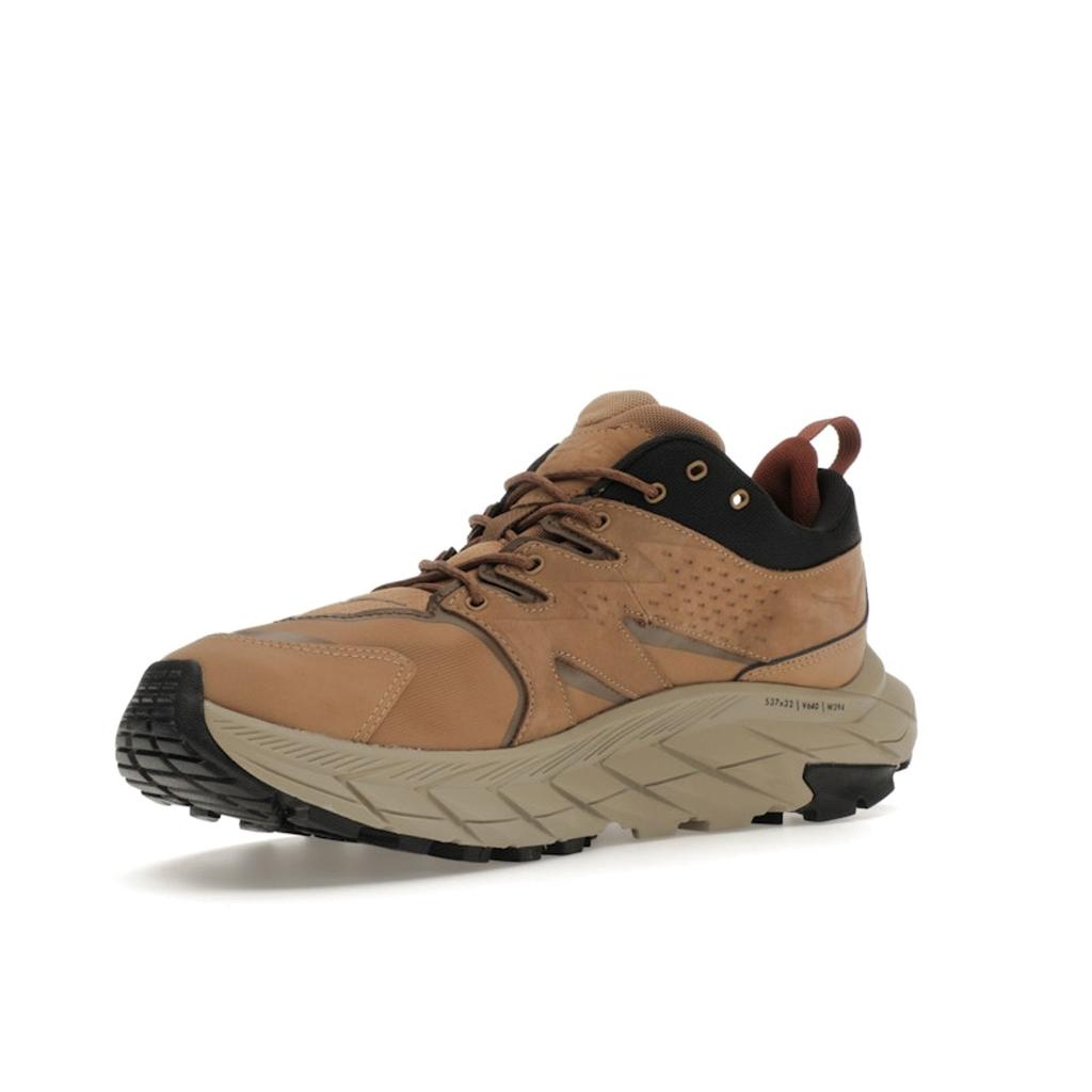 HOKA Anacapa Low GORE-TEX Tigers Eye Men Sneakers Tan Black 1122017-TEBC