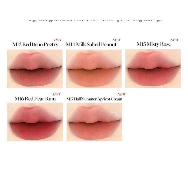 JOOCYEE - New Jelly Fluffy Matte Lip Gloss (M13-M17)
