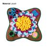 Yousheng Dog Snuffle Mat Anti Slip Relieve Pressure Vibrant Color Nosework Feeding Slow Feeder Dog Puzzle Toys for Indoor