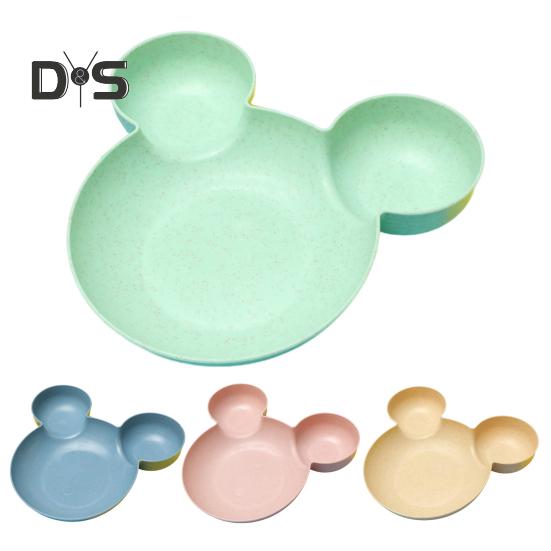 Serviertablett aus Kunststoff, leicht zu reinigen, langlebig, BPA-freier Teller mit getrockneten Früchten