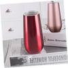 Mini 6oz Eierschalenbecher Innen und Außen 304 Edelstahl Isolierbecher Weinglas Vakuum U-förmig Isoliert Champagnerbecher