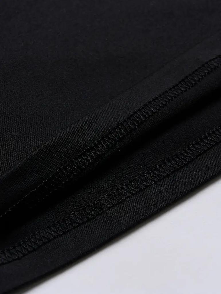 Pánské trendy kontrastní tričko – letní prodyšné pohodlí – stylové běžné nošení s barevnými detaily – krátký rukáv, ideální pro každodenní styl