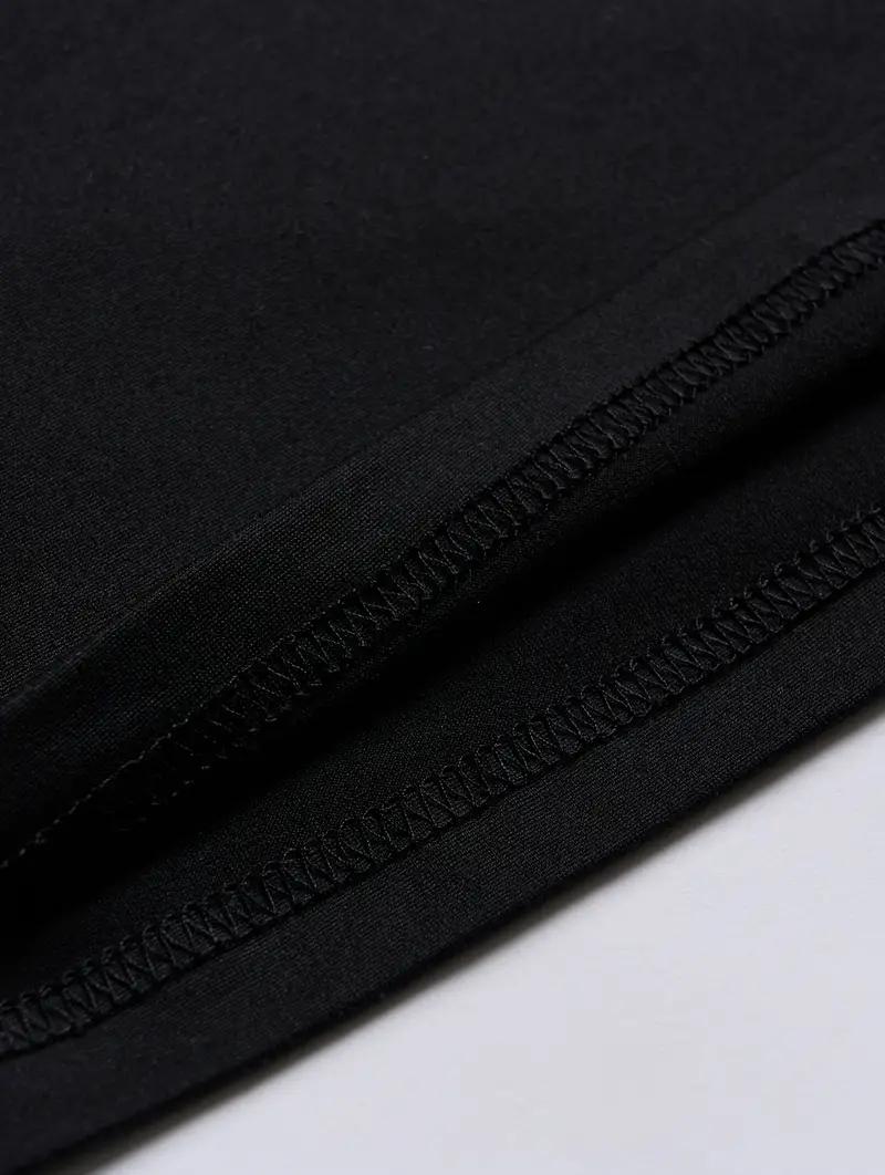 Мужская модная контрастная футболка - летняя дышащая — фото 6