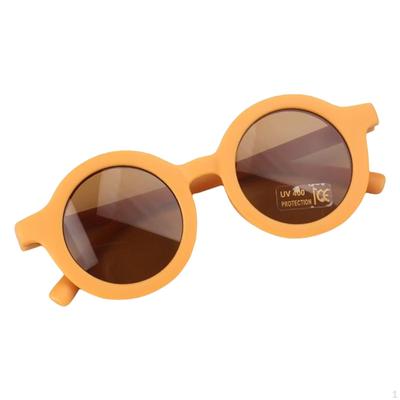 With Frame Round Flexible Cute Toddler Glasses for Kids Party