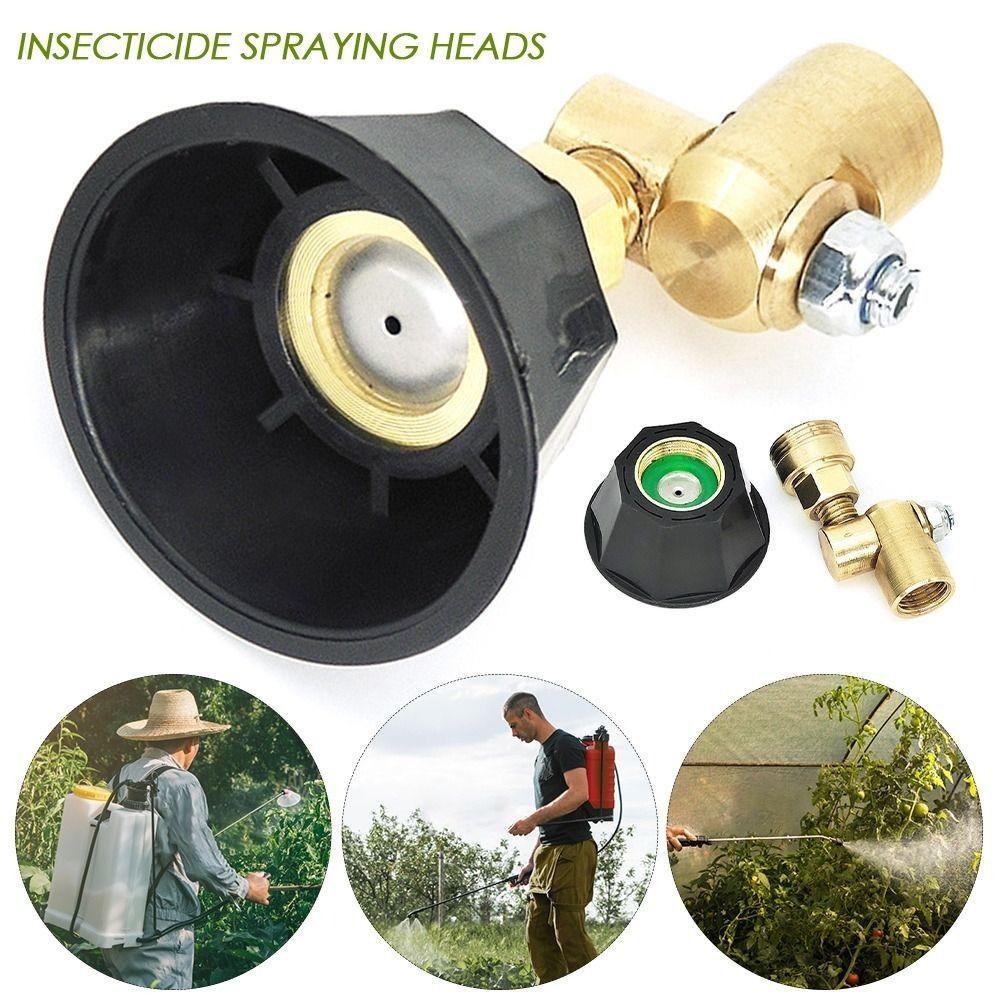 Brass Rotatable Sprayer Nozzle Pest Control Gimbaled Nozzle Agricultural Gardening