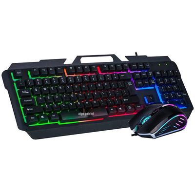 Combo Tastiera e Mouse da Gioco Cablati Aigo WQ927B