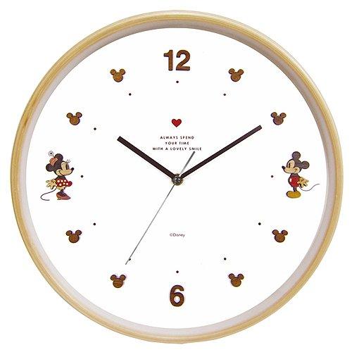 Деревянные настенные часы Disney Микки и Минни CLOCK63605