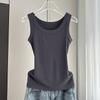 Anti-Armpit-Fat Cami Tank Top Ribbed Slim Fit Inner Wear For Suits Versatile Everyday Stretchy Slim Base Layer Soft Fabric Inner And Outer Wear Top