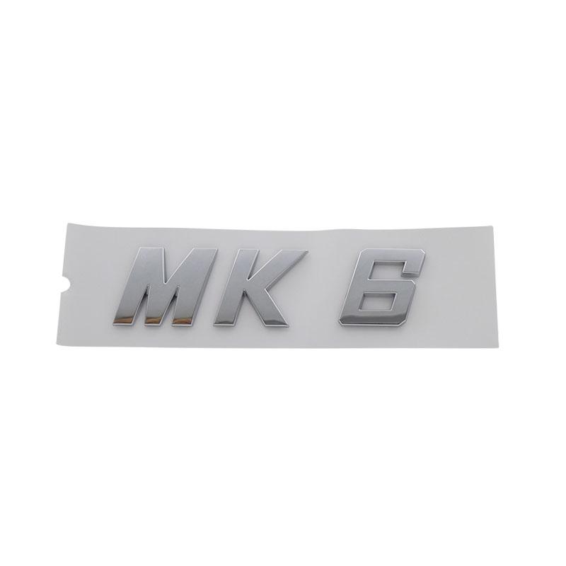 3D Premium MK5 MK6 MK7 MK8 MK7.5 Letters for Germany Deutschland SUV Off Road car Engine Hood Fender trunk Tail Rear Decal Emblem Badge Sticker