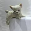 Office Desktop Mini Cute Little Cat Ornament Computer Car Center Console Display Screen Edge Decoration Figurine