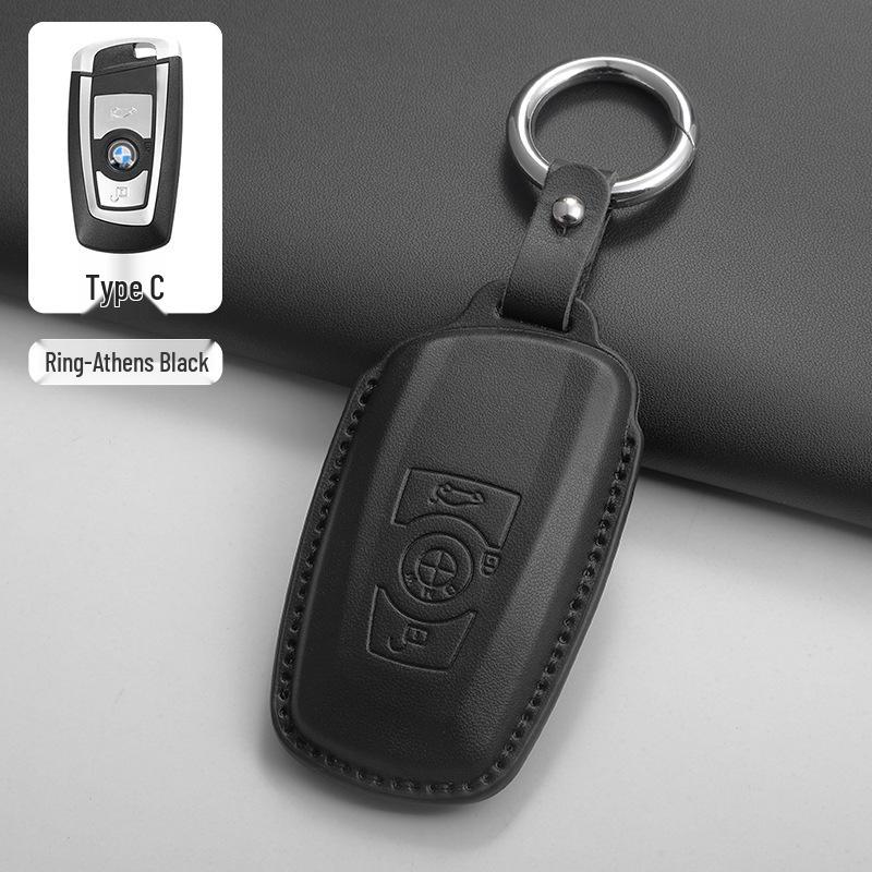 BMW Key Cover for Series 1, 3, 5, 7, X1-X5, iX3, I3, 320, and 530 Models.