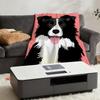 Blanket Dog Throw Super Cosy Plush Living Cute Room Sofa Couch Childish Birthday Puppy Gifts