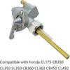Compatible with Fuel Valve Petcock Replace for Honda CL175 CB350 CL350 SL350 CB360 CL360 CB450 CL450