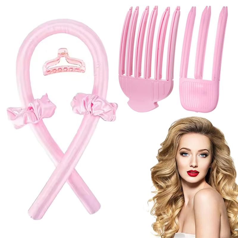 

Heatless Curling Rod Hair Care Roots Natural Fluffy Hair Clip Foam No Heat Hair Curler Styling DIY Hair Styling Fluffiness Tools