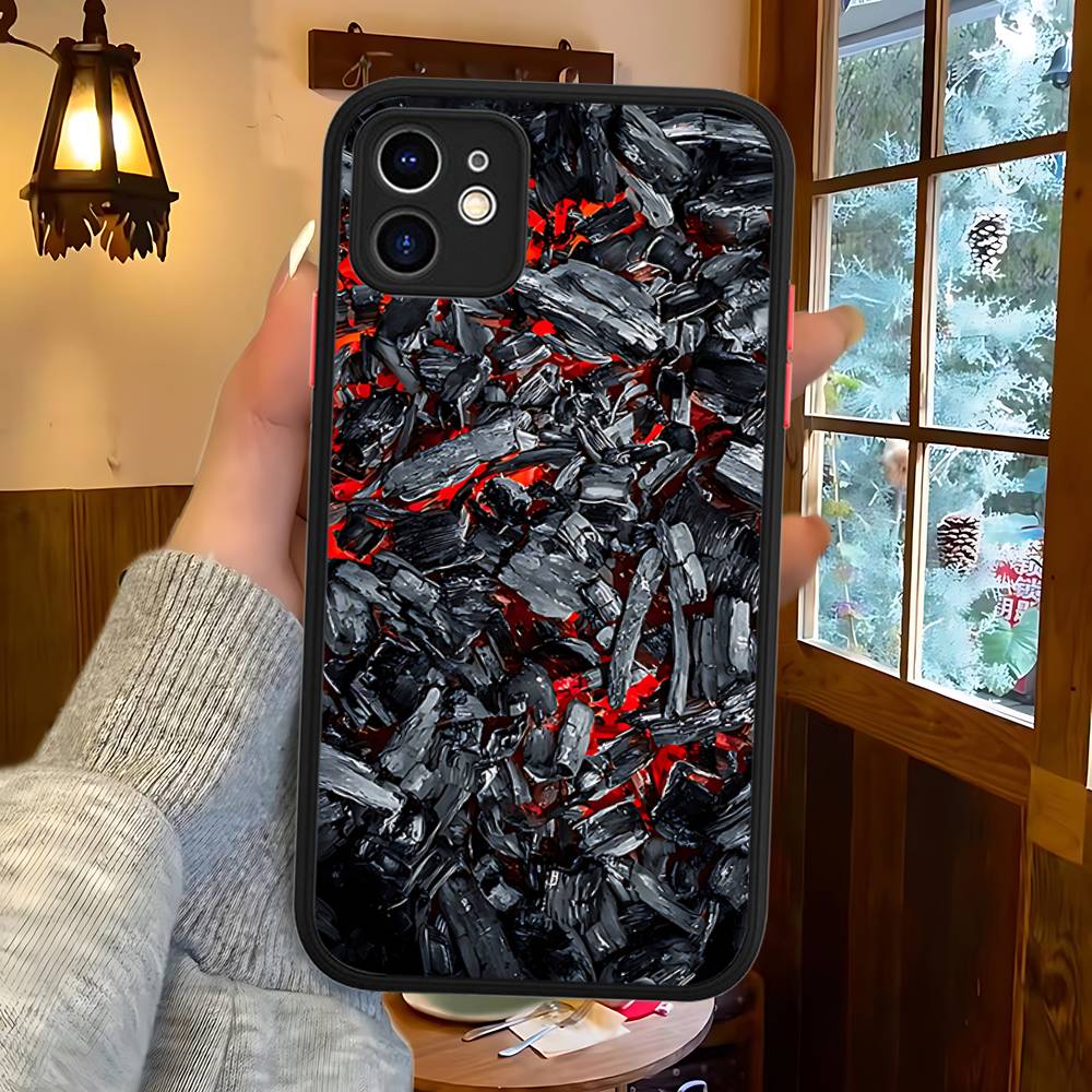 

Матовый прозрачный чехол из углеродного волокна для IPhone Case 16 15 14 13 12 11 Pro Max X XS Max Plus iphone 14pro max