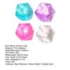 4Pcs Stress Cube Fidget Toy Slow Rebound TPR Anxiety Relief Rhinestone Squeeze Ball Toy Clear Ice Squishes Sensory Toy Kids Teens Adults Gift