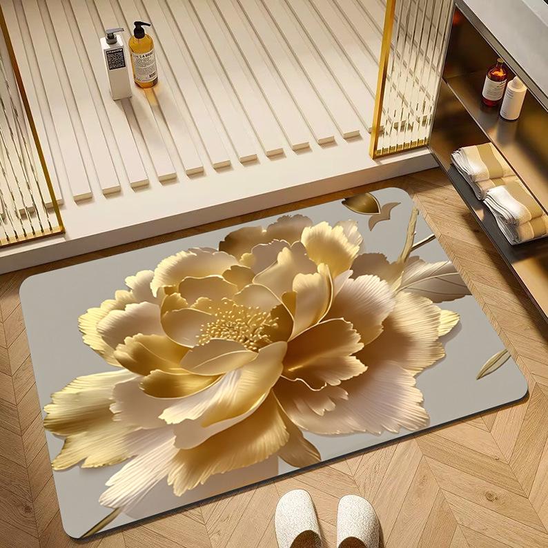 Neue Diatomeen-Schlamm Badezimmer Anti-Rutsch Saugmatte