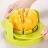4 in 1 Stainless Steel Mango, Apple Cutter Set , Versatile Fruit Slicer, Corer, and Dicer with Interchangeable Blades for Apples, Peaches, Pears