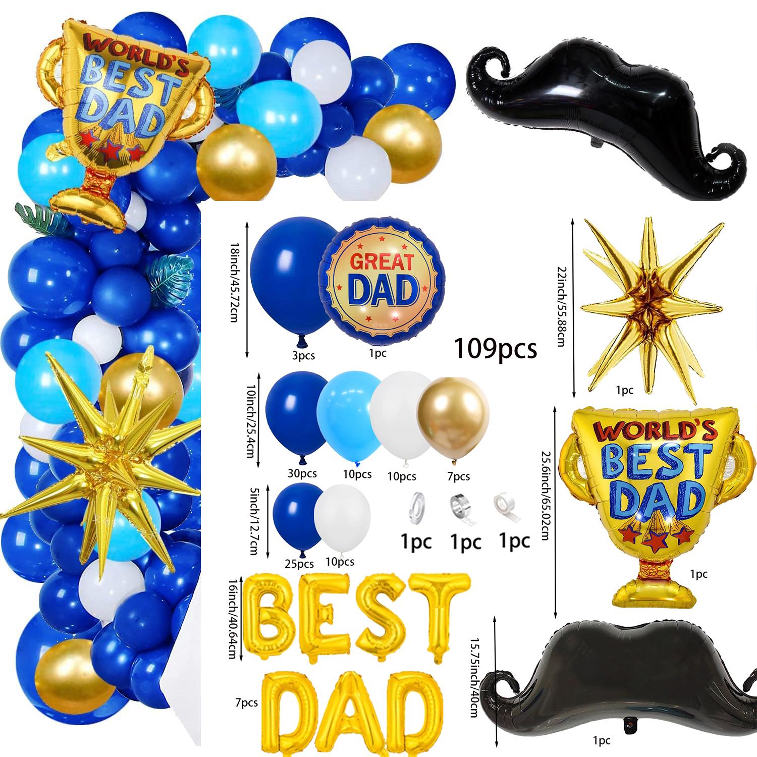 Father s Day Balloon Decoration Arch Set Happy Father s Day Balloon Best Dad Foil Balloon Father s Day Party Decoration Supplies Other