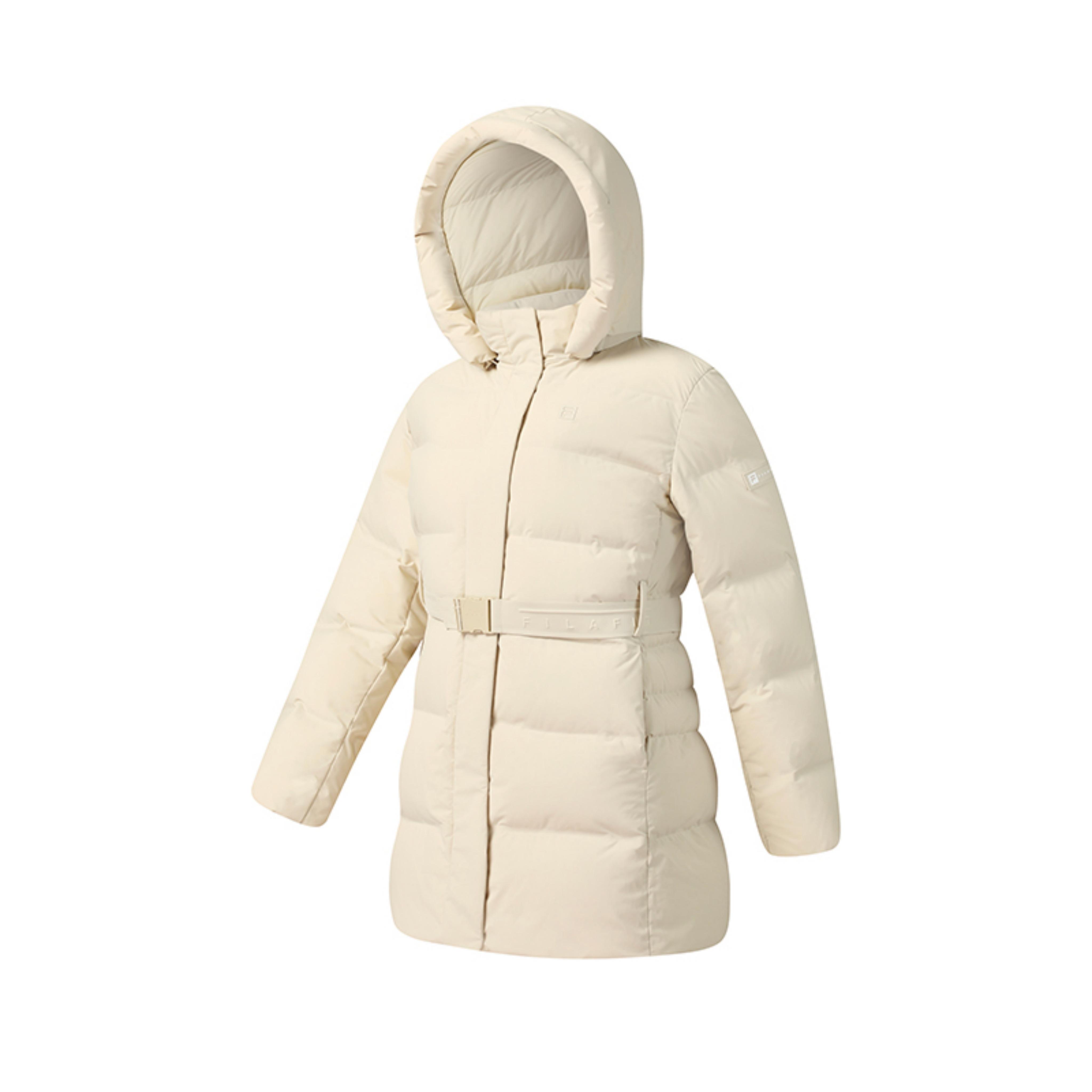 

FILA Fitness Classic Comfortable Versatile Casual Sports Warm Mid-Length Down Jacket Women outerwear A11W541910FLK M