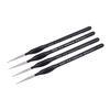 5Pcs 00000 Precision Fine Tip Paint Brush Set For Acrylic Models Mini Miniature Detail Nylon Hair Thin Extra Fine Paintbrushes