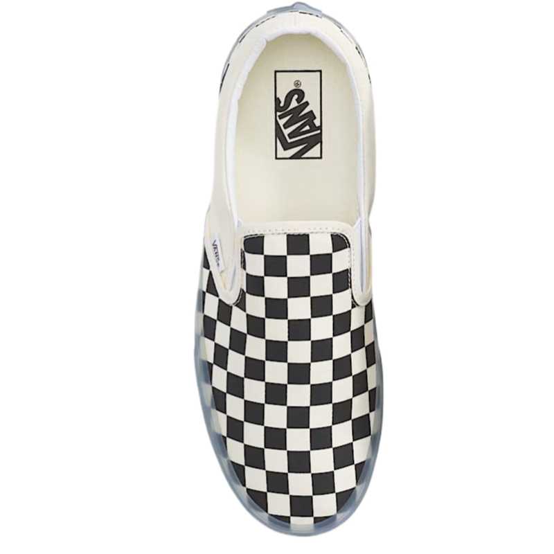 Vans Klassischer Slip-On Kariert Leicht Farbe Block Niedriger Schaft Skate-Schuhe Herren Sneaker VN000DAHBPQ