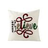 Christmas Pillow Case Polyester Red and Green Plaid Print Pillow Nordic Home Living Room Sofa Cushion