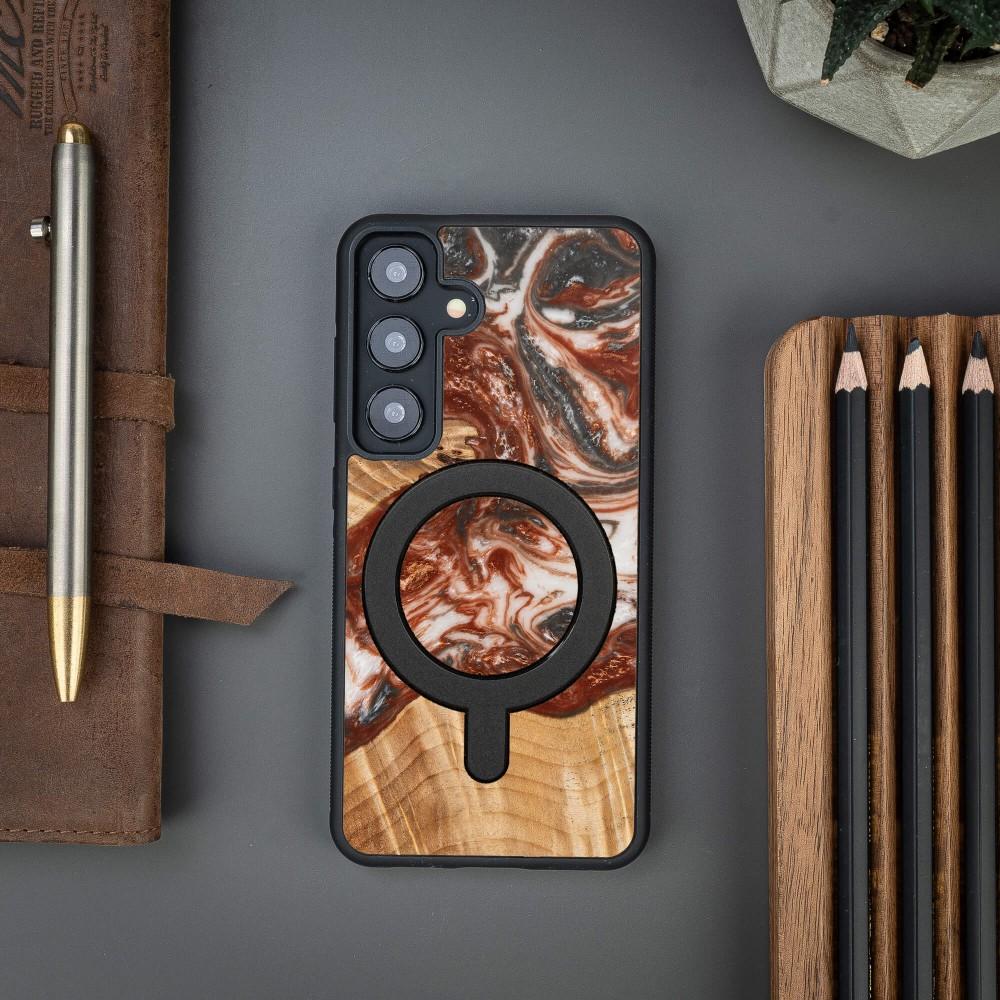 Bewood Unique case for Samsung Galaxy S24 - Planets - Venus with MagSafe