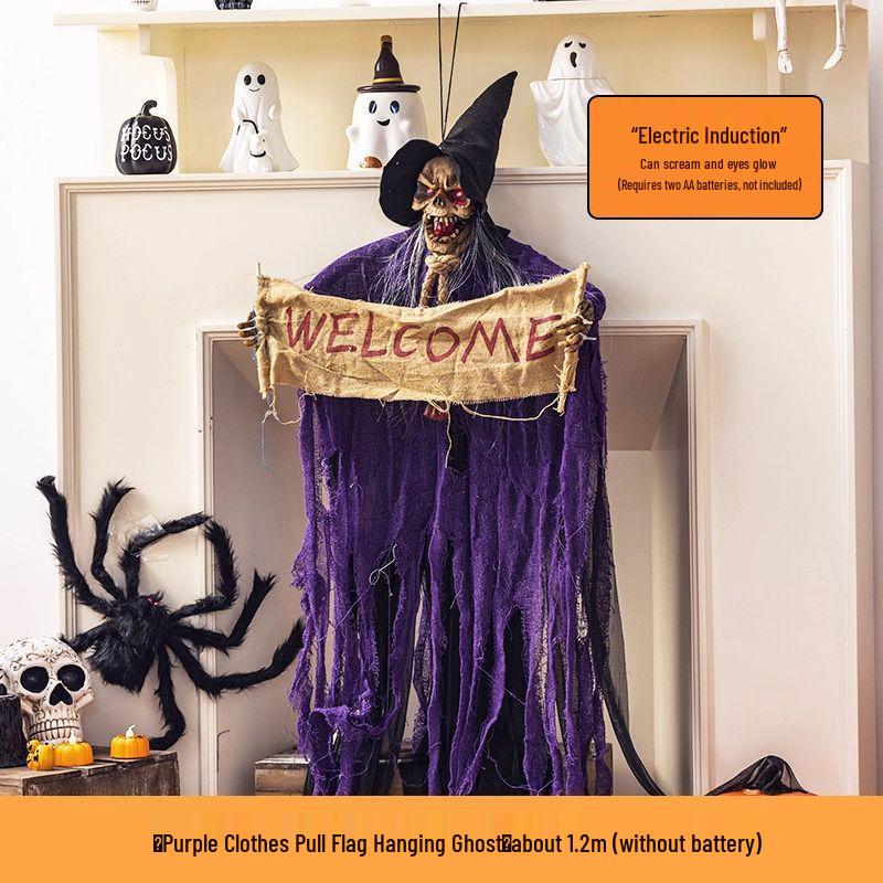 Halloween Human Skeleton Decoration for Party and Scene Layout