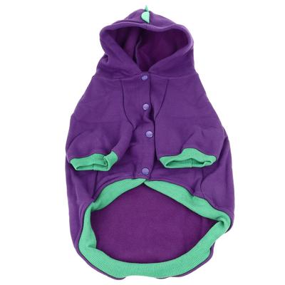 Halloween Dog Hoodie 2 Leg Unique Little Monster Print Adjustable Comfortable Puppy Clothes Costume for Dog Cat 2XL