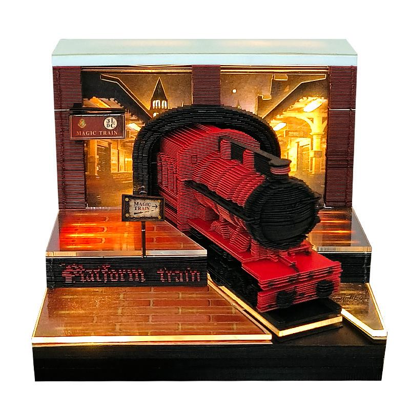 Harry Potter 3D Sticky Notes & Tear-off Calendar Ornament with Custom Logo