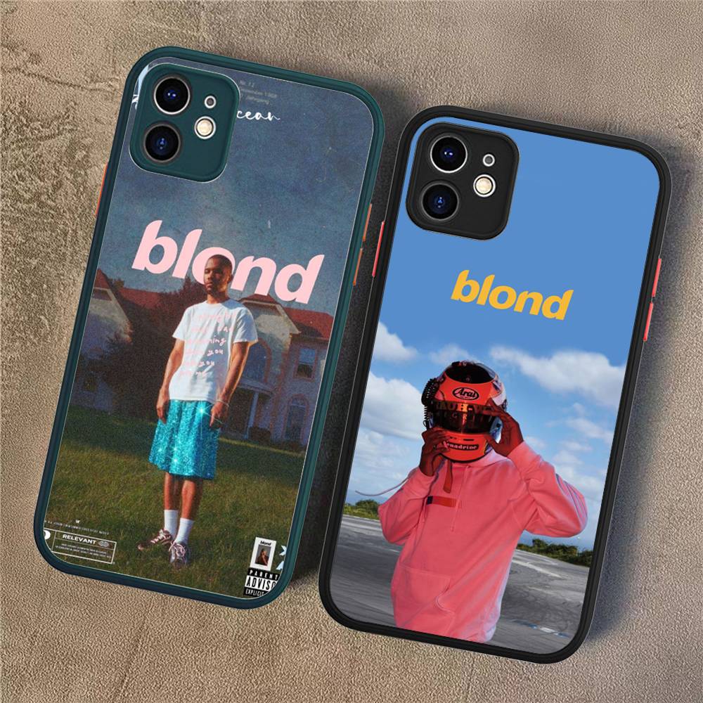 Album F-Frank O-Ocean Rap Matte Transparent Phone Cover For IPhone Case 16 15 14 13 12 11 Pro Max X XS Max Plus
