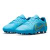 Nike Soccer Spike Jr. Vapor 14 Academy Firm Ground Non-Slip Durable Low Top Soccer Shoes Kids sneaker Blue DJ2855-484