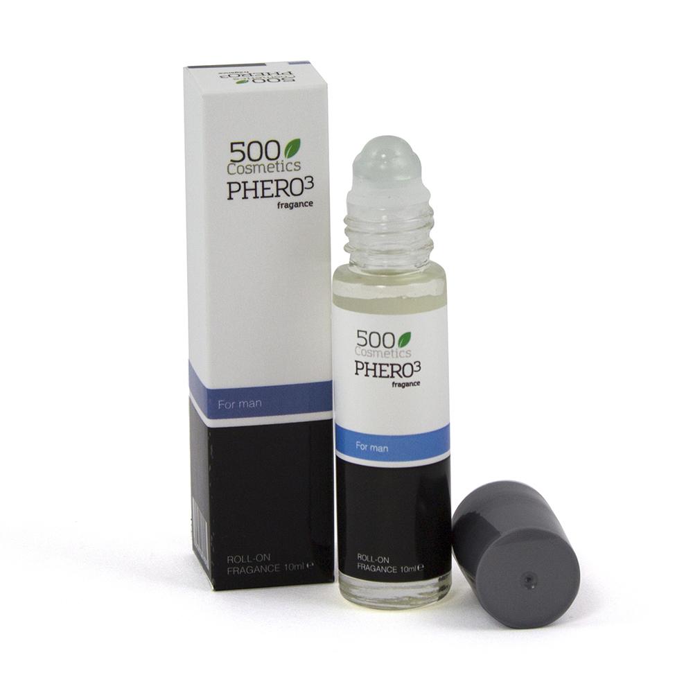 500 Cosmetics Phero 3 muž, parfém s feromony pro muže.