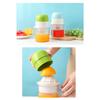 Measuring Cup Juice Container 450ml Citrus Juicer for Kitchen Picnic Camping blue