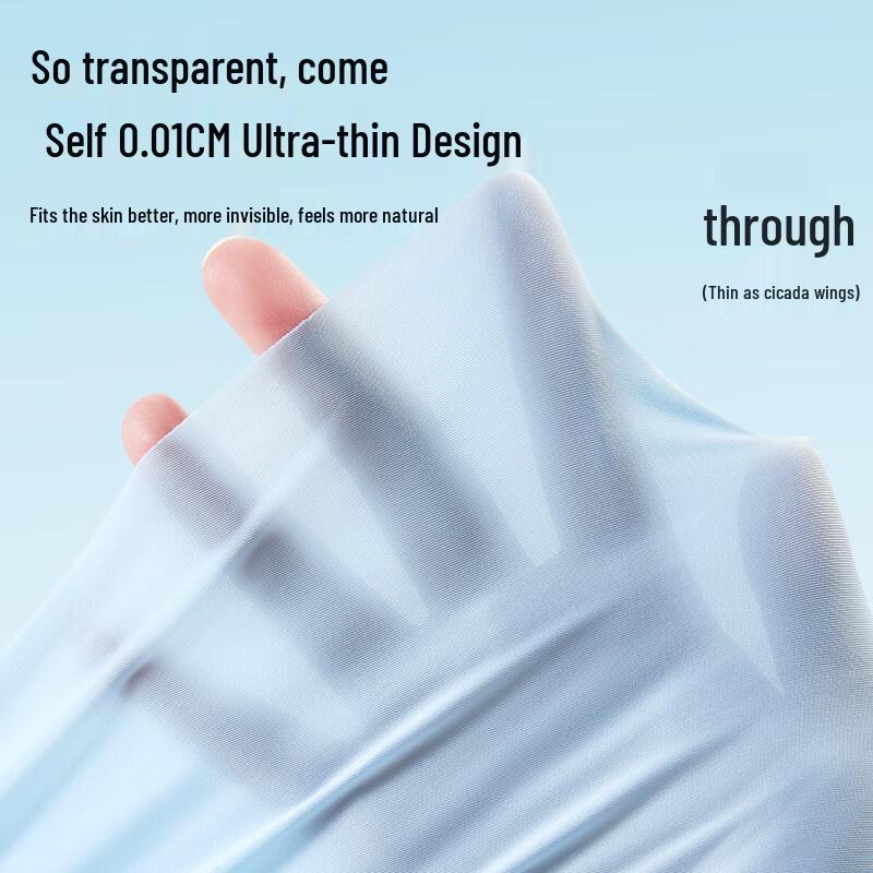 FitonTon Men's Ice Silk Antibacterial Boxer Briefs 4-Pack