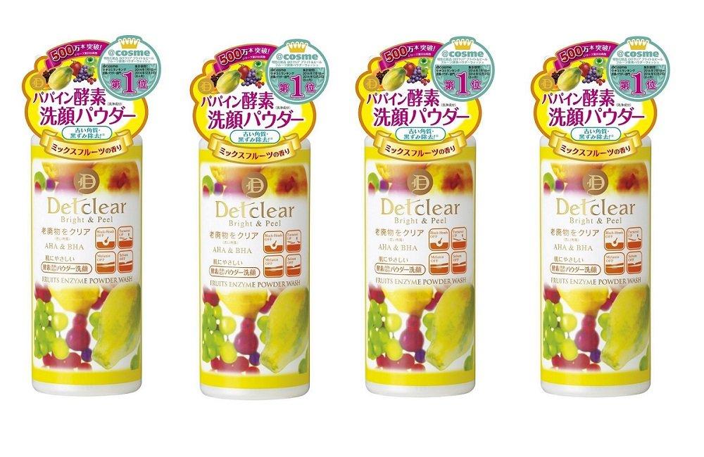 

Meishoku Cosmetics DET Clear Bright Peel Фруктовая энзимная пудра для умывания 75 г x 4 [Оптовая покупка] &